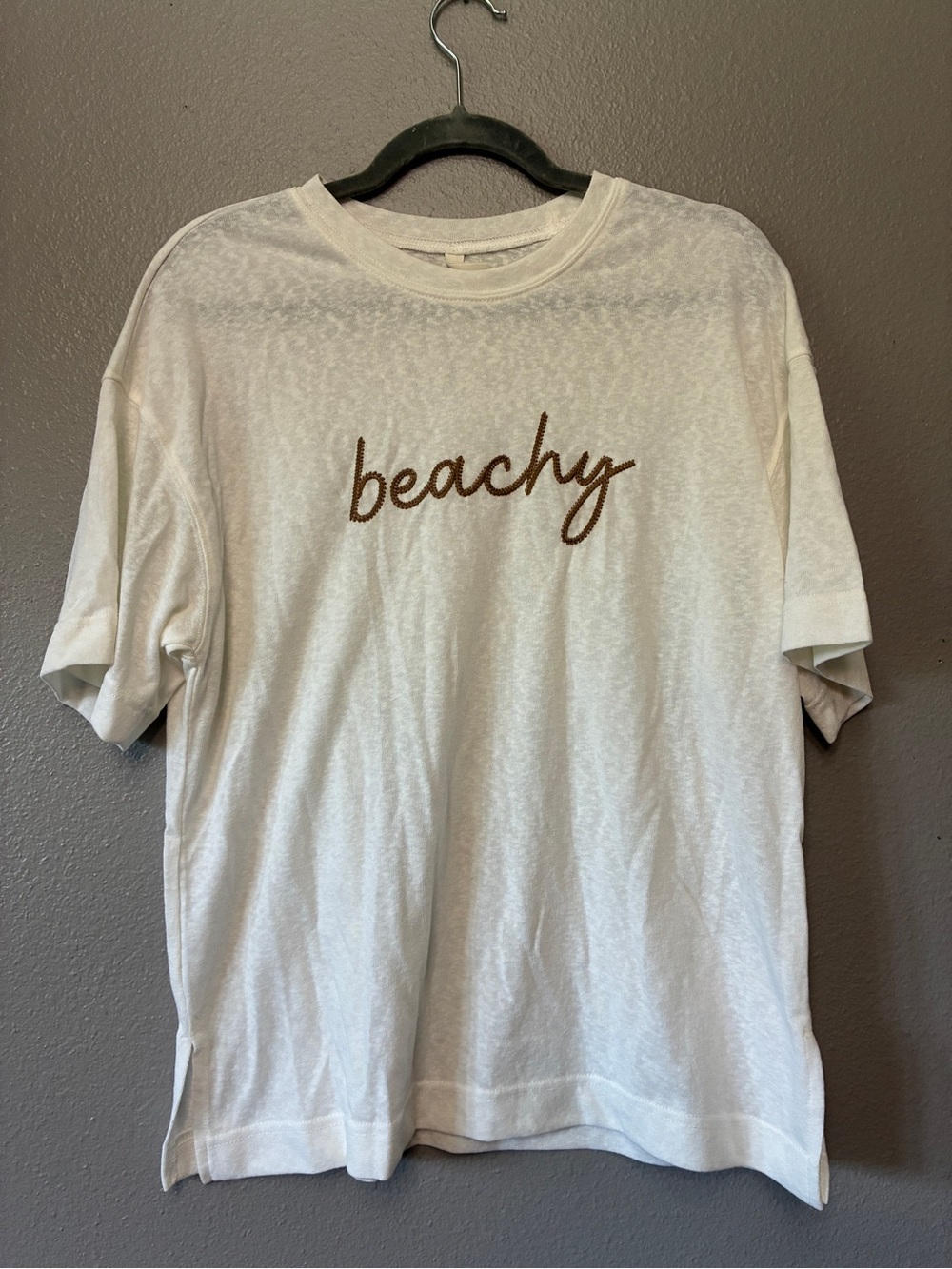 Beachy Script Tee